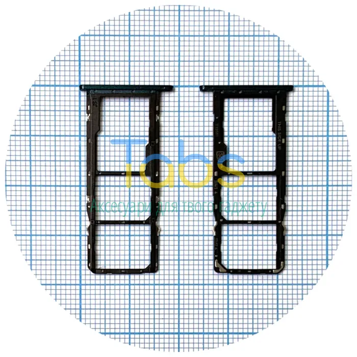 Тримач SIM карти та карти пам'яті Nokia G11 (синій на 2 SIM) - зображення 1