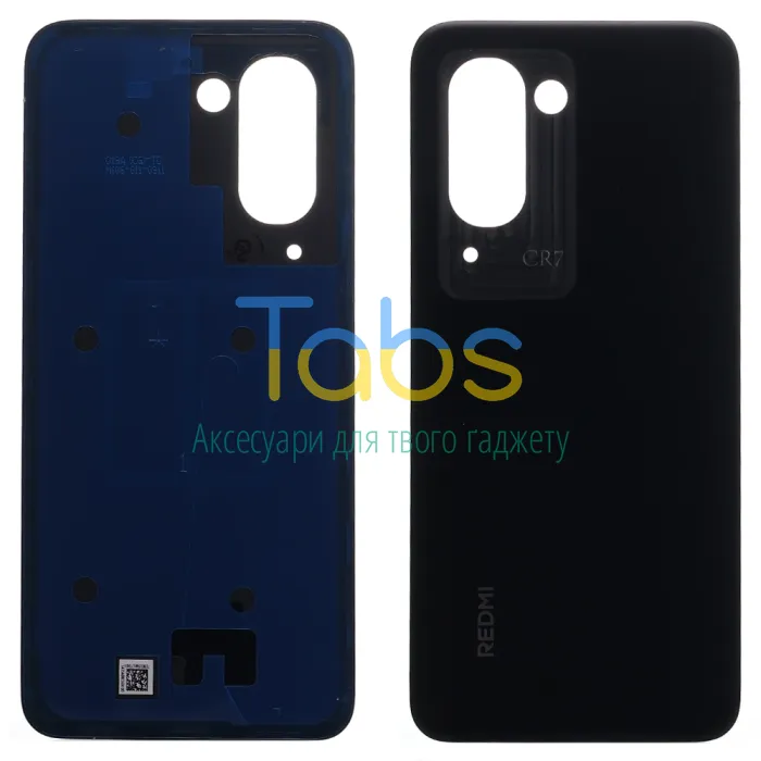 Задня кришка для Xiaomi Redmi 15 4G Europe 168,5 мм 25062RN2DE (чорна ) Original Quality - зображення 1