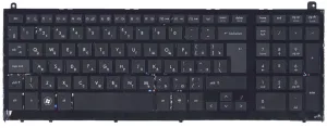 Клавиатура для ноутбука HP ProBook (4520S, 4525S) Black, (No Frame) RU (вертикальный энтер)