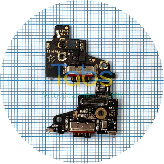 Шлейф Xiaomi 12 Lite з роз'ємом зарядки та мікрофоном - нижня плата Original Quality - зображення 1