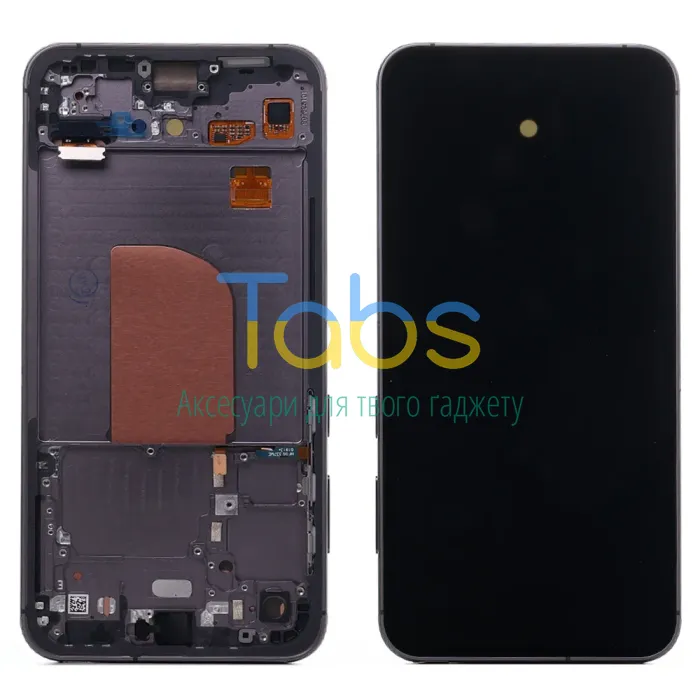 Дисплей для Samsung Galaxy S23 FE S711 з тачскріном (оригінал OEM SP із чорною рамкою) - зображення 1