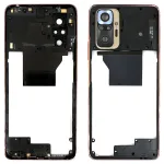 Рамка корпусу Xiaomi Redmi Note 10 Pro (бронзова зі склом камери)