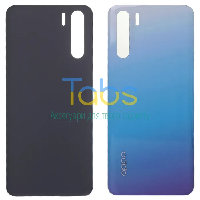 Задняя крышка для Oppo A91 CPH2001 (блакитна) Original Quality - изображение 1