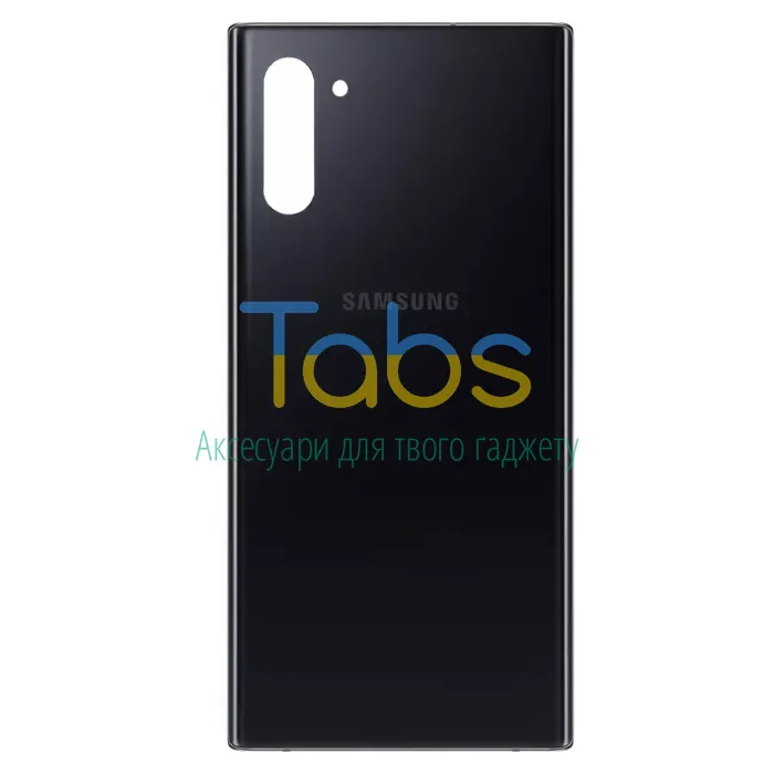 Задняя крышка для Samsung Galaxy Note 10 N970F (чорна) Original Quality - изображение 1