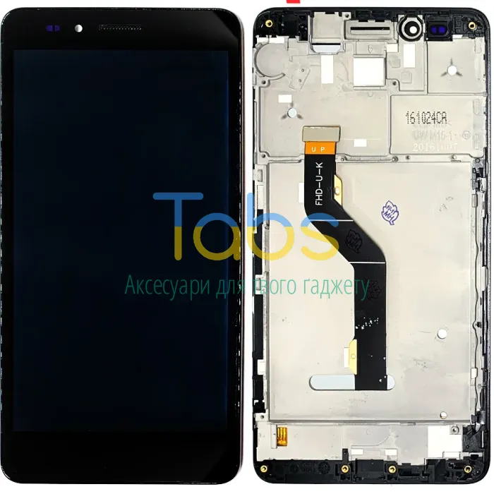 Дисплей для Huawei Honor 5X KIW-L21 GR5 2016 з тачскріном Розпродаж (чорний з рамкою) - зображення 1