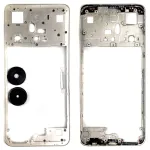 Рамка корпусу Realme C55 RMX3710 (золотиста зі склом камери)