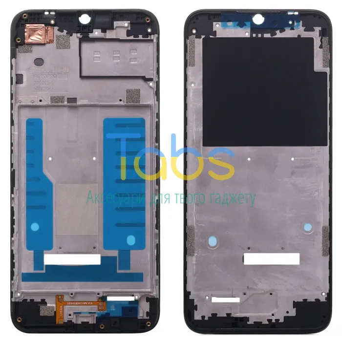 Рамка дисплея ZTE Blade A73 4G, Blade V50 Design (чорна ) Original Quality - зображення 1