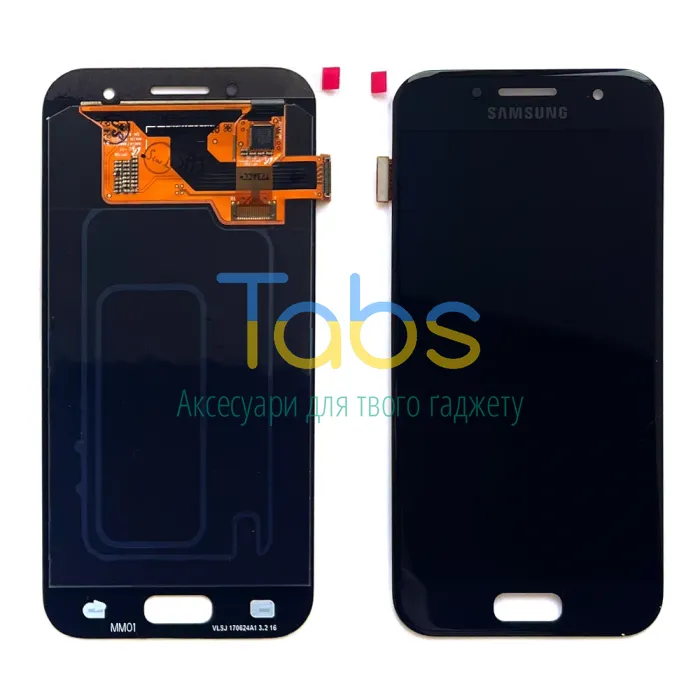 Дисплей для Samsung Galaxy A3 2017 A320F з тачскріном (чорний ) Original Quality - зображення 1