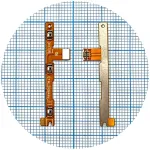 Шлейф Nokia 2 TA-1029 TA-1035 з кнопками включення, гучності та камери