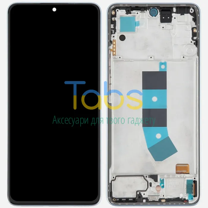 Дисплей для Xiaomi Redmi Note 13 4G з тачскріном (OLED із синьою рамкою) - зображення 1
