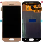 Дисплей для Samsung Galaxy A3 2017 A320F з тачскріном (рожевий ) Original Quality