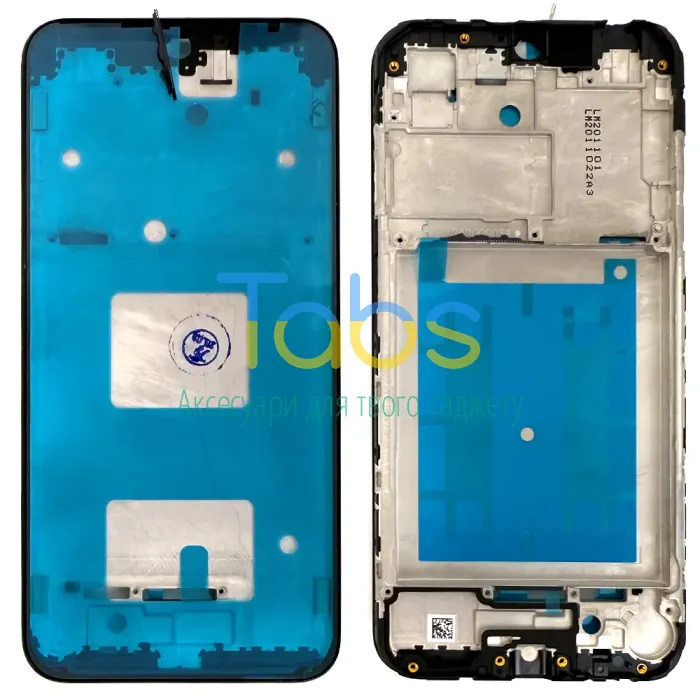 Рамка дисплея Samsung Galaxy A01 A015F, M01 M015 (чорна) - зображення 1
