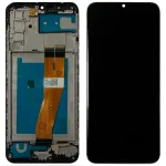Дисплей для Samsung Galaxy A02s A025F, M02S M025F 160 x 72 мм + тачскрін з рамкою ( жовтий шлейф) Original Quality