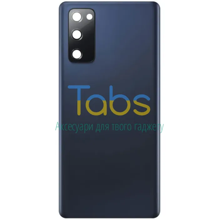 Задняя крышка для Samsung Galaxy S20 FE G780F (синя зі склом камери) - изображение 1