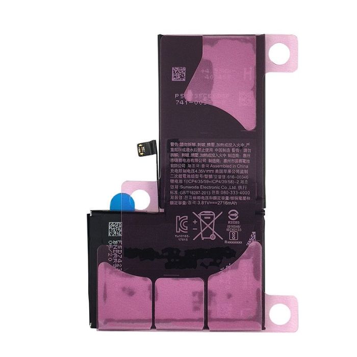 Аккумулятор Apple iPhone X (Original PRC Quality, 2716 mAh)