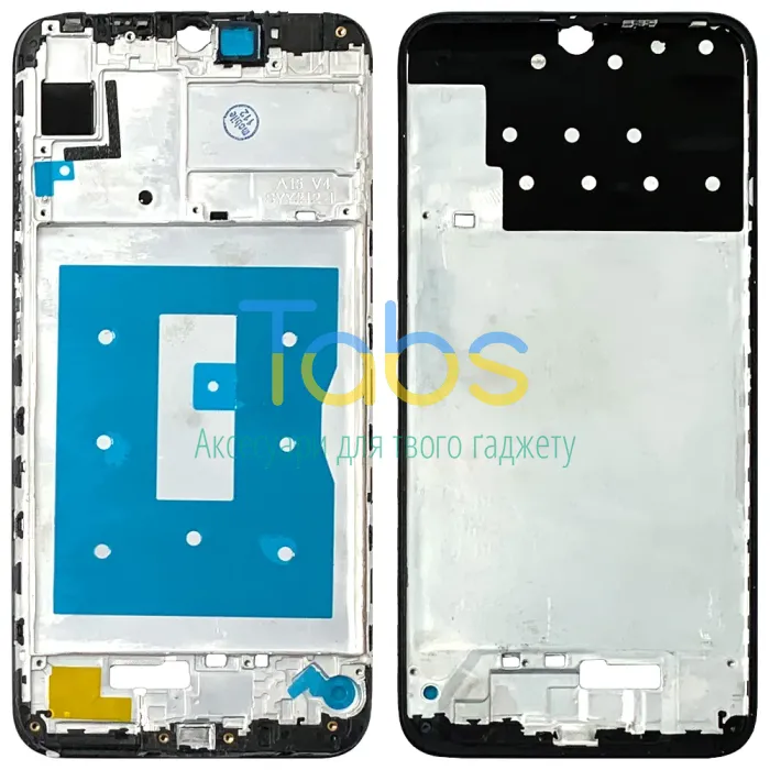 Рамка дисплея Huawei Y7 2019 DUB-LX1, Y7 Prime 2019 DUB-LX3 (чорна) - зображення 1