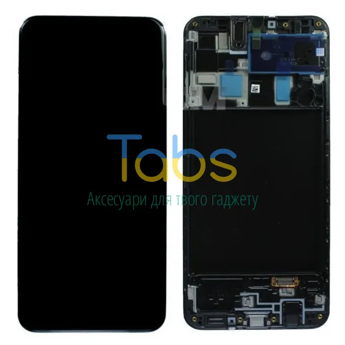 Дисплей для Samsung Galaxy A20 2019 A205F з тачскріном (OLED Big LCD з рамкою) - зображення 1