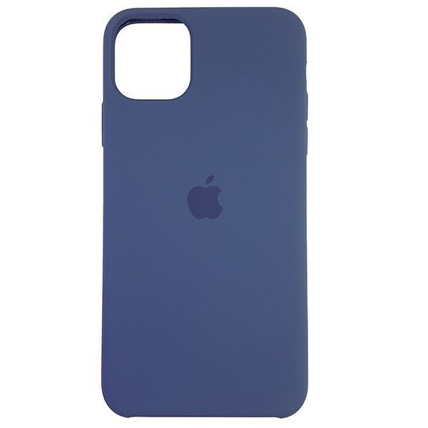 Чохол Copy Silicone Case iPhone 11 Pro Max Сірий Blue (57)