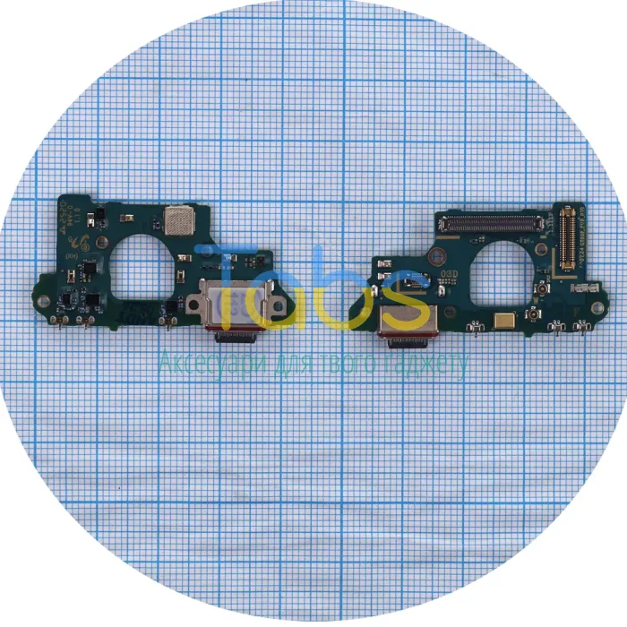 Шлейф Samsung Galaxy S20 FE G780F, Galaxy S20 FE 5G G781B, з роз'ємом зарядки та мікрофоном (версія 03D) Original Quality - изображение 1