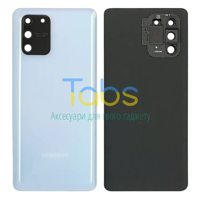 Задняя крышка для Samsung Galaxy S10 Lite G770F (біла зі склом камери) Original Quality - изображение 1