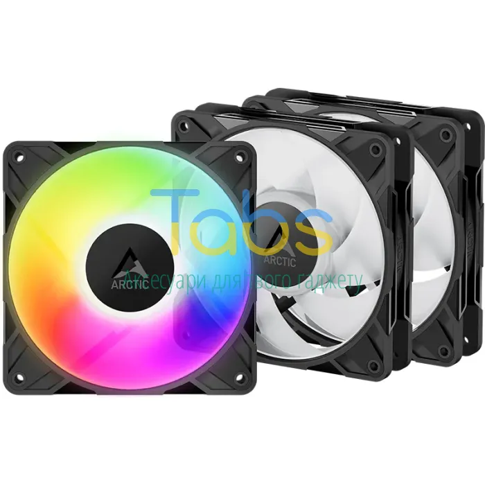 Кулер до корпусу ARCTIC P12 Pro A-RGB LN, 3 шт - зображення 1