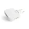 Адаптер (трійник) для розетки WALKER WH-03 white