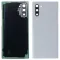 Задня кришка для Samsung Galaxy Note 10 N970F (срібляста  зі склом камери) Original Quality