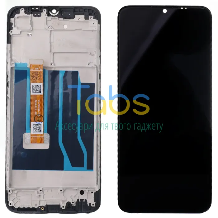 Дисплей для Oppo A16 A16S A54S з тачскріном та рамкою (25-065X89-V15) - зображення 1