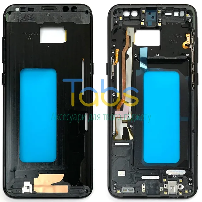 Рамка дисплея Samsung Galaxy S8+ Plus (чорна ) Original Quality - изображение 1