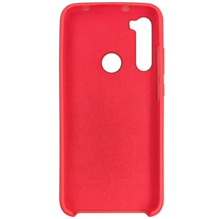 Чехол Silicone Case for Xiaomi Redmi Note 8 Red (14)