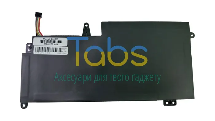 Акумулятор для ноутбука Lenovo 01AV435 ThinkPad 13 11.4В Black 3575мАг - зображення 2