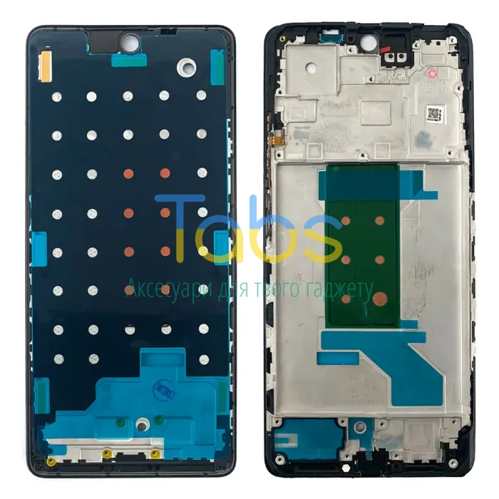 Рамка дисплея Xiaomi Redmi Note 12 Pro+ Plus 5G (чорна ) Original Quality - зображення 1