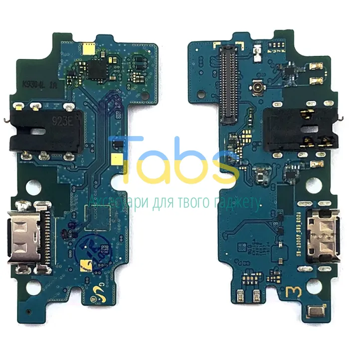 Шлейф Samsung Galaxy A30 2019 A305F з роз'ємом зарядки, навушників та мікрофоном Оригінал Китай - нижня плата - зображення 1