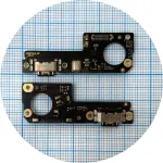 Шлейф Oppo Reno11 F CPH2603 з роз'ємами зарядки та мікрофоном - нижня плата Original Quality