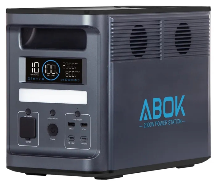 Зарядна станція ABOK ARK2000 2000W 1536Wh (N103) - зображення 1