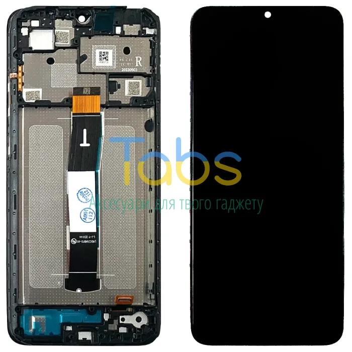 Дисплей для Xiaomi Redmi 12C, Poco C55 з тачскріном ( з рамкою) Original PRC - зображення 1