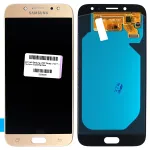 Дисплей для Samsung Galaxy J7 2017 J730F з тачскріном (золотистий OLED Big LCD)