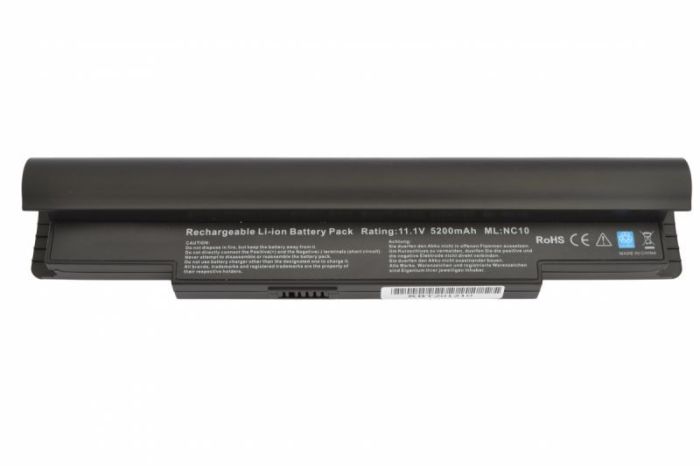 Акумулятор для ноутбука Samsung AA-PB6NC6W NC10 11.1V Black 5200mAh