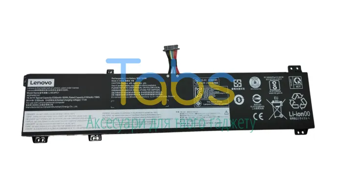 Аккумуляторная батарея для ноутбука Lenovo L19M4PC2 Legion 5-17IMH05H 15.4V Black 5335mAh OEM - зображення 4