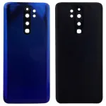 Задняя крышка Xiaomi Redmi Note 8 Pro M1906G7I (синяя со стеклом камеры)