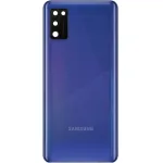 Задня кришка для Samsung Galaxy A41 2020 A415F (синя  зі склом камери) Original Quality
