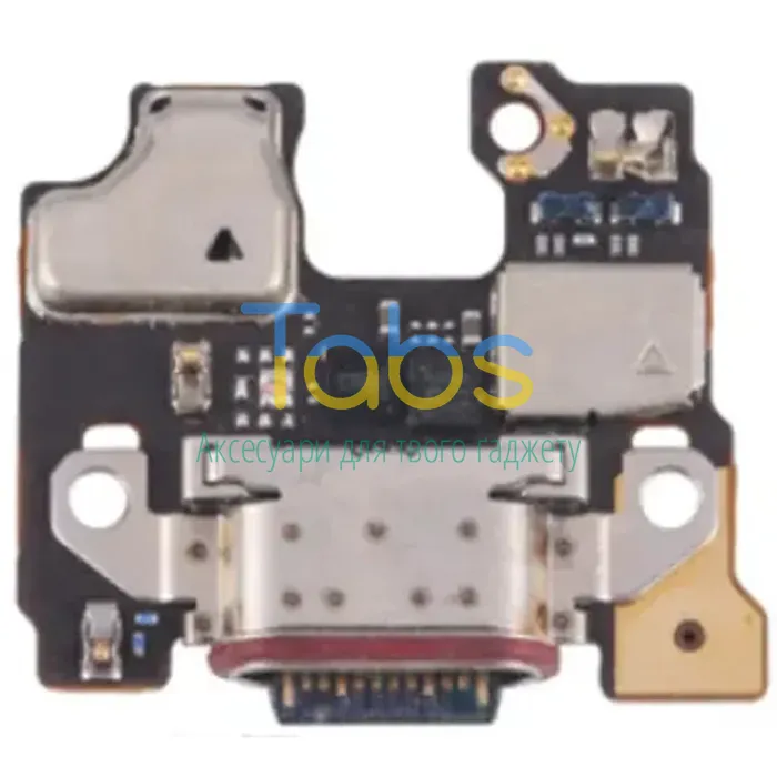 Шлейф для Motorola Edge 40 XT2303-2 з роз'ємом зарядки та мікрофоном - нижня плата Original Quality - зображення 2