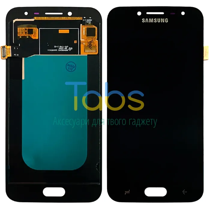 Дисплей для Samsung Galaxy J2 2018 J250F з тачскріном (чорний OLED) - изображение 1