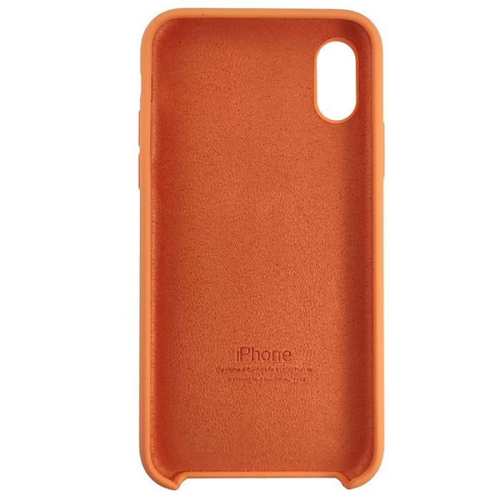Чохол Copy Silicone Case iPhone X/XS Papaya (56)