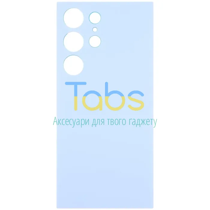 Задня кришка для Samsung Galaxy S24 Ultra S928 (блакитна, Titanium Blue ) Original Quality - зображення 2