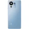 Задня кришка для ZTE Blade V50 Vita (блакитна зі склом камери) Original Quality