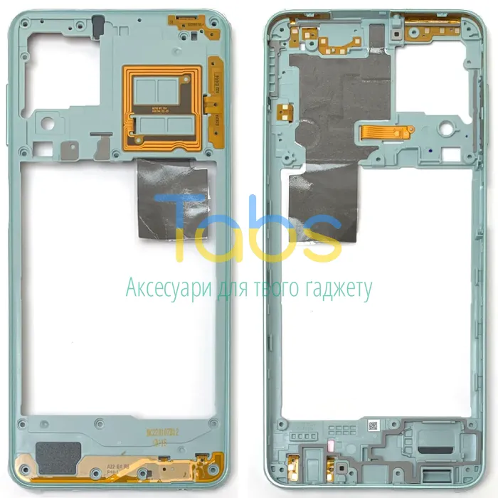 Рамка корпусу Samsung Galaxy A22 4G A225 (зелена ) Original Quality - изображение 1