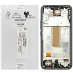 Дисплей для Samsung Galaxy A34 A346B з тачскріном (оригінал 100% з чорною рамкою)