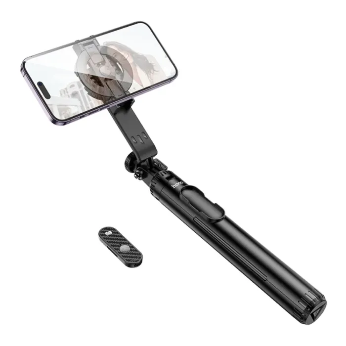 Селфі-Штатив Hoco K25 Remote Чорний - зображення 1