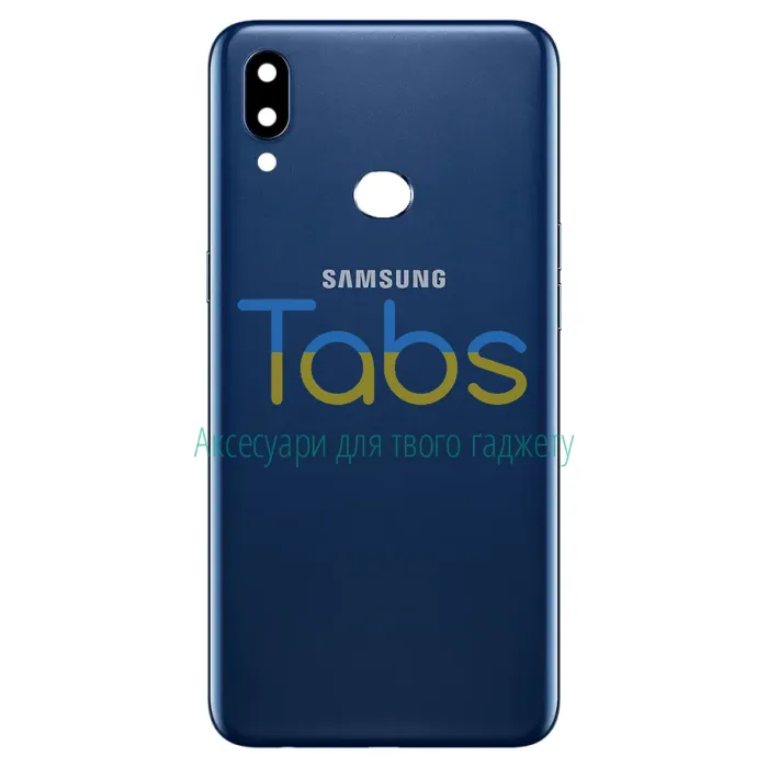 Задня кришка для Samsung Galaxy A10s 2019 A107F (синій зі склом камери) Original Quality - зображення 2
